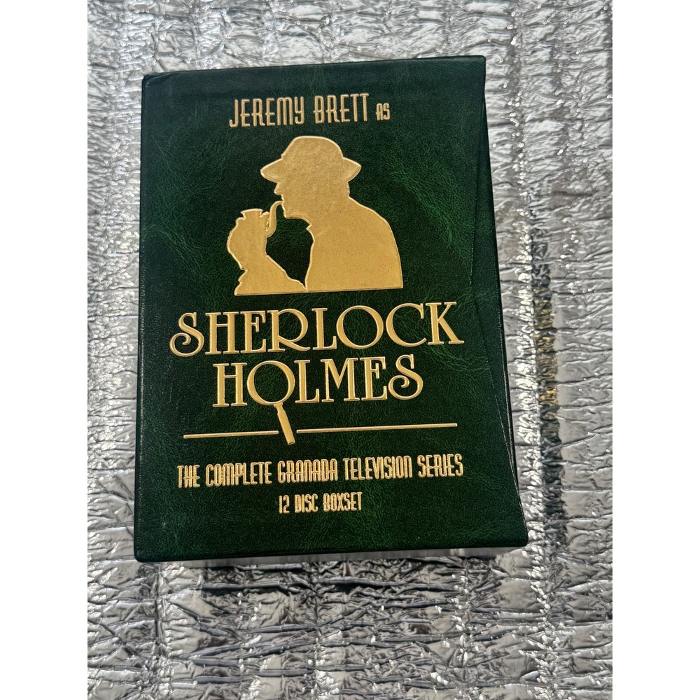 Sherlock Holmes The Complete Granada TV Series Jeremy Brett 12 Disc DVD Box Set